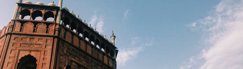 Jama Masjid in Chandni Chowk, in Delhi, India.
