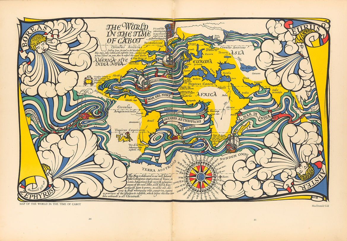The World in the Time of Cabot, 1924